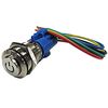 Built-in LED Illumination! Embedded Push Switch [Blue] ac325-04