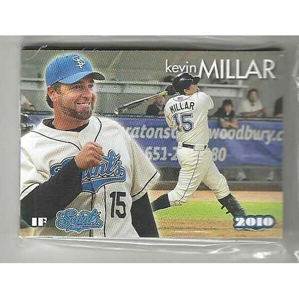 2010 ST PAUL SAINTS COMPLETE TEAM SET AMERICAN ASSOCIATION NEW