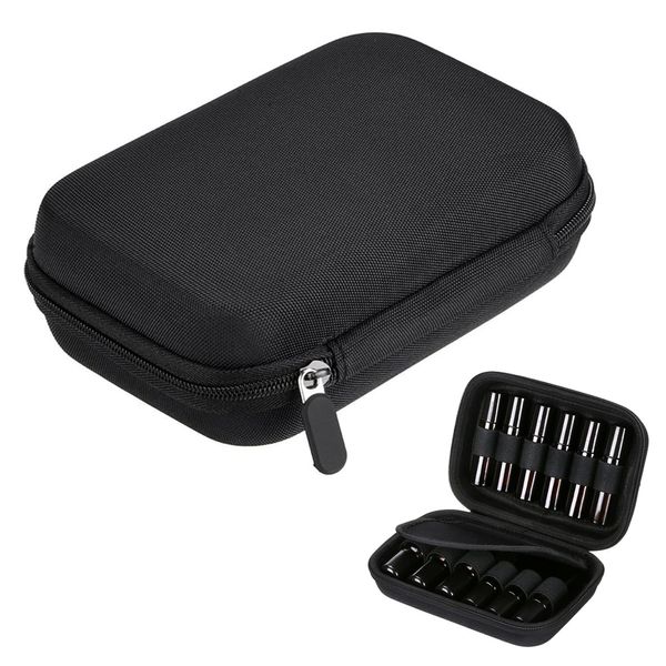 TogtherKings Ätherische Öle Tasche, Aufbewahrung Tasche Reisekoffer, Ätherische Öle Tasche Tragekoffer,für Ätherische Öle Ätherische Öl Tasche Hält 12 Flaschen 5ml-10ml für Reise oder tägliche Nutzung