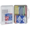HUBERT® First Aid Kit with White Plastic Case Class A - 10" L x 3" D x 7" H