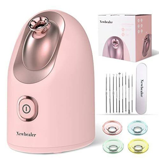 MINI FACE STEAMER Aroma Nano Ionic Hot Mist Facial Humidifier Atomizer NEWBEALER