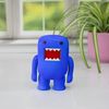 4" Domo Vinyl Figure: Black Light Blue