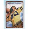  Football Program 1946 tin sign office bar home decor
