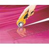 OLFA 45mm Rotary Cutter with Razor Sharp Blade and Safety Handle