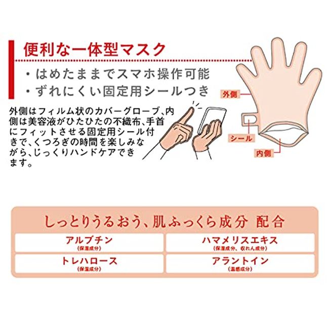 Magi Labo Gentle Warming Type Moist Moisture Hand Mask MG43641