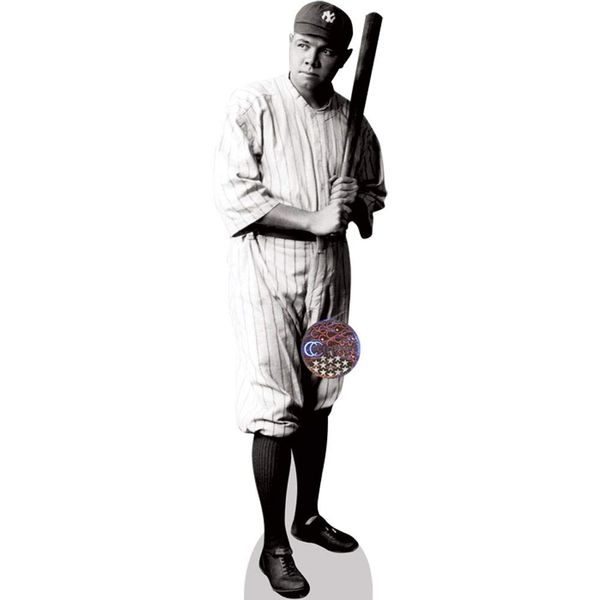 Babe Ruth Mini Size Cutout