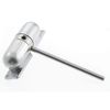 Burg Wachter DCSC217B DCB Satin Chrome Surface Mounted, Spring Loaded Door Closer