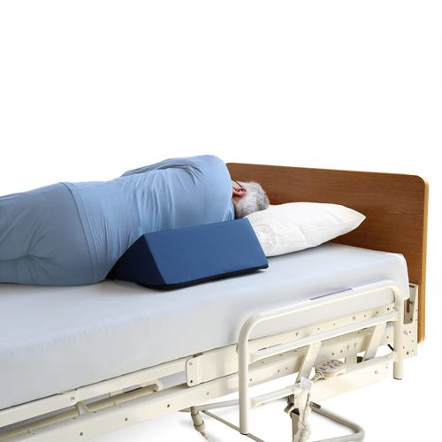 NYOrtho Positioning Wedge Pillow Support - Wipe Clean Water Resistant Alignment for Elderly Side Sleepers