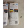 2 Velcro All Purpose Strap 90107 18"L x 1"W Black 2pk Adjustable Bundle Storage