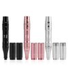 M Permanent Makeup Machine - Microblading Machine, Eyebrow Tattoo Machine - Microshading, Lip, Ombre Brows Machine - Wireless Machine Kit - Achieve Flawless Results (Silver)