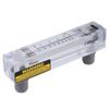 CNBTR ABS Plastic Panel Type Liquid Flowmeter Water Flow Meter LZM-15 0.5-5GPM/2-18LPM Measurement Tool