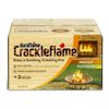 Duraflame Crackleflame 3 Hour Indoor Outdoor 4.5 lb Firelog 4 Pack