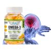 OMEGA - Heart, Brain, & Joint Support-Enteric Coated Fish Oil 2400 MG -240 SOFGL