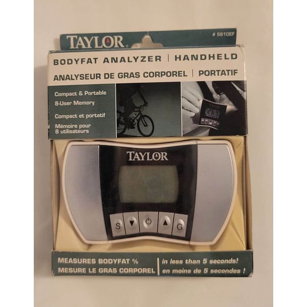 TAYLOR 5610EF Handheld Body Fat Scale