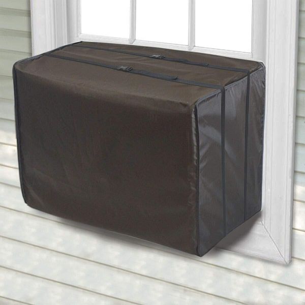 JEACENT Window Air Conditioner Cover Small, Bottom Covered