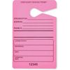 Tatco Information Sign - 50 / Pack - 3.5" Width x 5.5" Height - Fluorescent Pink