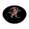 Hula Hoop Dachshund PopSockets Adhesive PopGrip