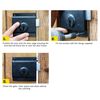 Rim Surface Lock Black 4 x 3" Press Lock Pattern