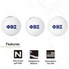 Desert Cactus Phi Beta Sigma Golf Balls 3 Pack Full Color Golf Ball (Letter)