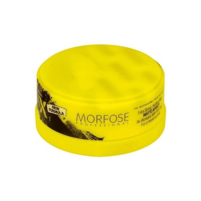 MORFOSE Hair Matte Stylıng Wax No:1 /Sarı 150 Ml 1 Paket (1 x 1 Adet)