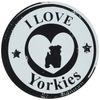 LittleGifts YorkieCircle Circle Car Magnet