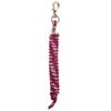 Weaver Leather Poly Lead Rope Solid Brass Snap Burgundy/Pink/Raspberry, 5/8 x 10'