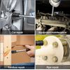 9-Piece Bolt Nut Extractor Set Nut Remover Socket Tool Wheel Lock Removal Kit