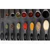 Magnetic Measuring Tables,Tea Spoons Set 8 Stainless Steel Stackable Dual-Sided