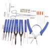 Loboo Idea Ultimate Broken Key Extractor Set, 25-Pieces Multi-Function Steel Broken Key Extractor Removal Hooks/Needles Tool Set