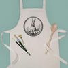 Azeeda 'Easter Bunny with Eggs in Circle Frame' Kid’s Cooking Apron (AP00077899)