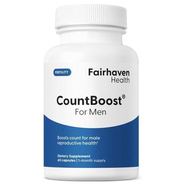 Fairhaven Health, Count Boost for Men, Support Sperm Count Fertility, 60 caps
