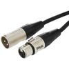30CM/1FT-PATCHCB XLRm-XLRf DLX