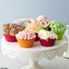 Lékué 80 ml Muffin Cup, Pack of 6, Assorted,0240100SURM033