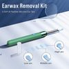 Ear Wax Removal Tool with Camera and Light Includes Ear Picks Green