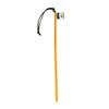 Spartacus 24" Leather Wrapped Cane - Yellow