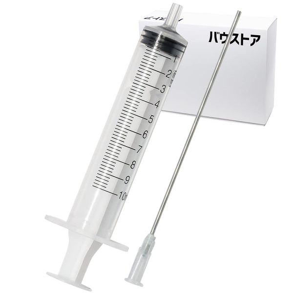 Injector, 0.3 fl oz (10 ml), Syringe + Needle, 1 Set (Bowstore) Various Liquid Refills