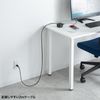 Sanwa Supply TAP-B111C3BK GaN PD67W Tap with USB Rapid Charging Function