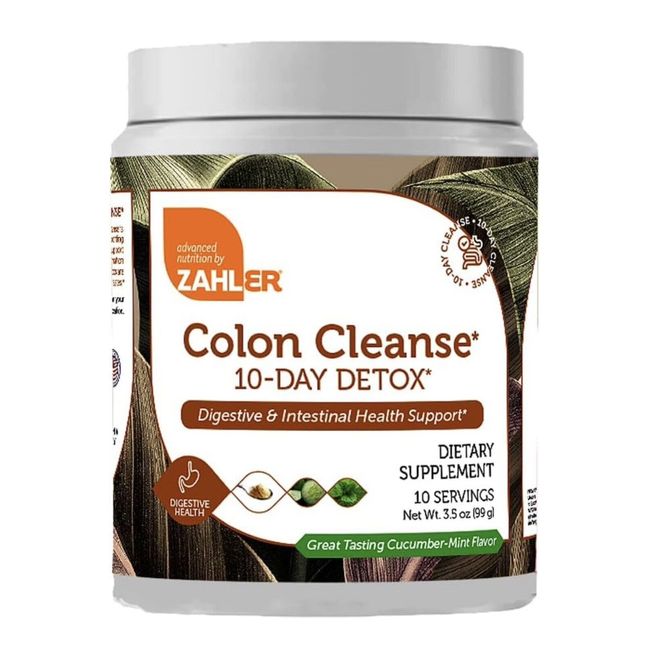 Zahler Colon Cleanse  10 Day Detox EXP   9/26   NEW