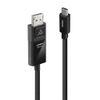 Lindy 43341 1m USB Typ C an DP 8K60 Adapterkabel