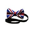 L&L® Adjustable Union Jack Flag Bow Tie Classic Tuxedo Party