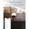 Meross Smart Plug Mini 13A WiFi Plug Compatible with HomeKit, Alexa, Google Home, SmartThings Wireless Remote Control Plug No Hub Required (1 Pack)