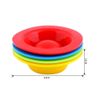 Vicloon Egg Holder Set, 4PCS Silicone Egg Cups Set Egg Cups Stand for Kitchen Boiled Eggs Breakfast