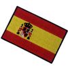 Spain Flag Embroidered Applique Iron On/Sew On Patch Badge