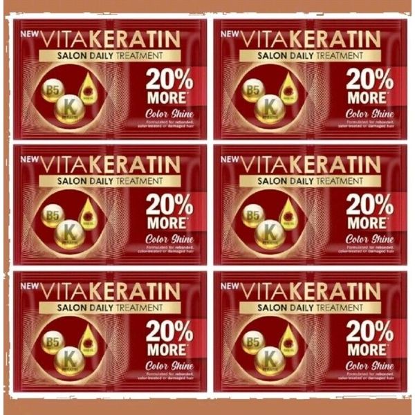 VitaKERATIN Treatment Color Shine 24ml (6 Pack)