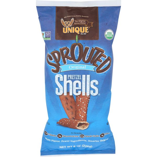 Unique Shell Sprouted whole wheat, 8 oz