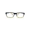 Select-A-Vision Flex 2 Lightweight Flexible Square Readers, Black Demi, 1.25