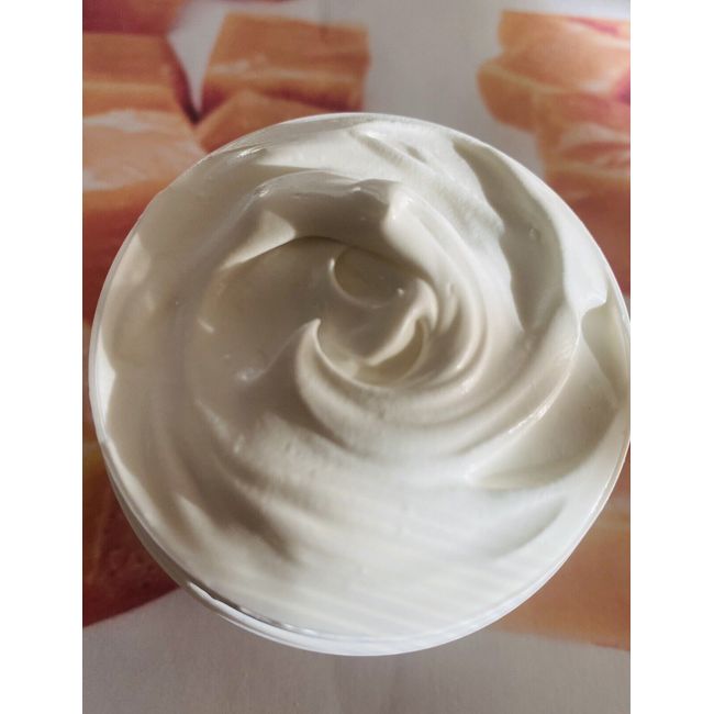 SALTED CARAMEL - TRIPLE WHIPPED SHEA BODY BUTTER UNREFINED DRY SKIN CARE 16 OZ