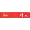 Melitta 624102#4 White Coffee Filters 100 Count