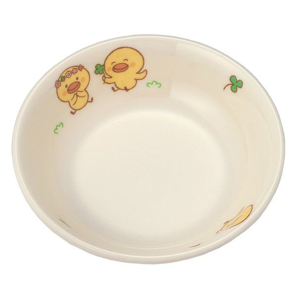 Thermal Quartz Chick Wheat 10 cm Round Deep Plate D63 Hi