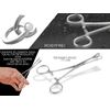 Piercing Clamp Oval Open Piercing Pliers (17.0 cm)